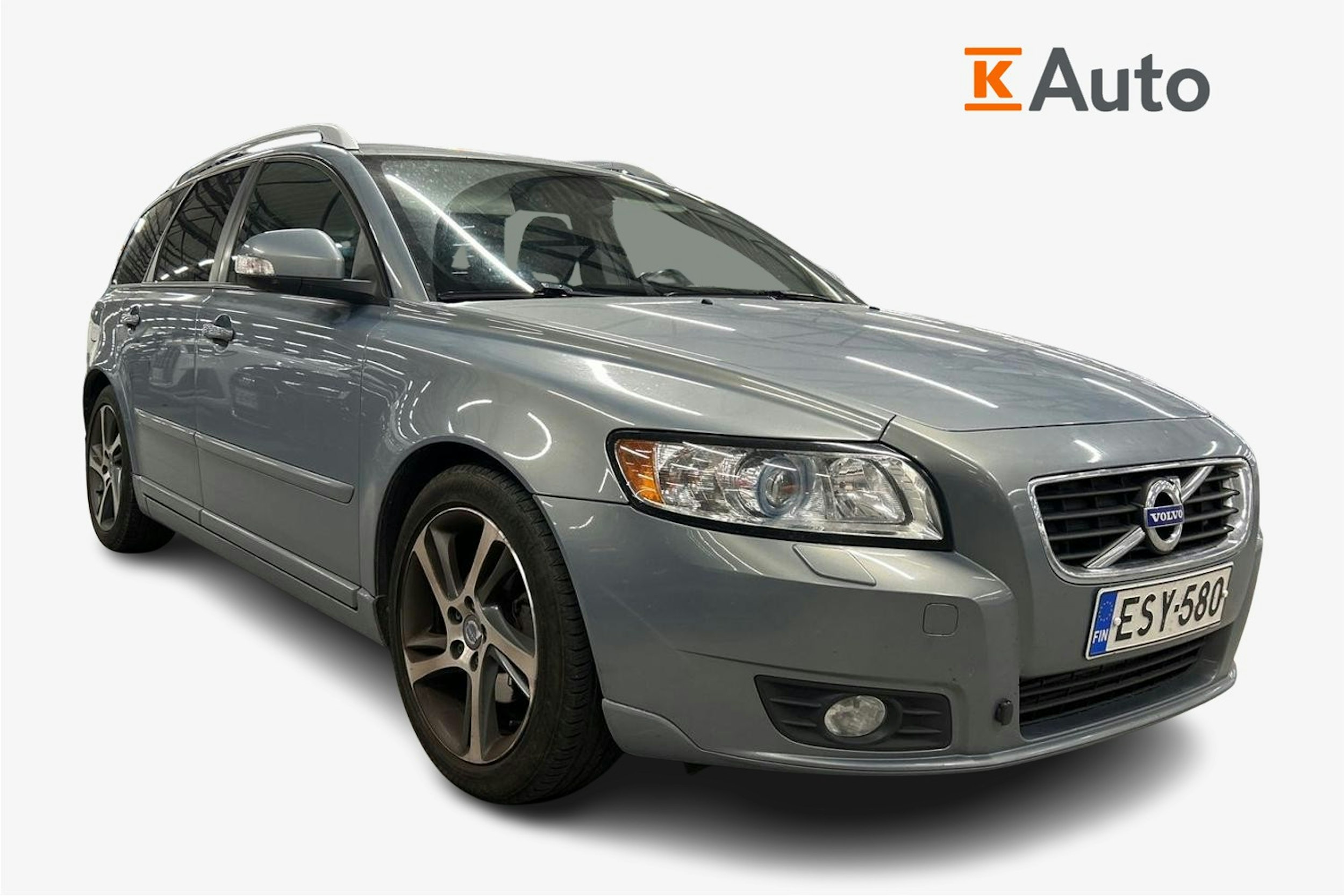 sininen Volvo V50 2011 kuva 1.