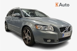 sininen Volvo V50 2011 kuva 1.
