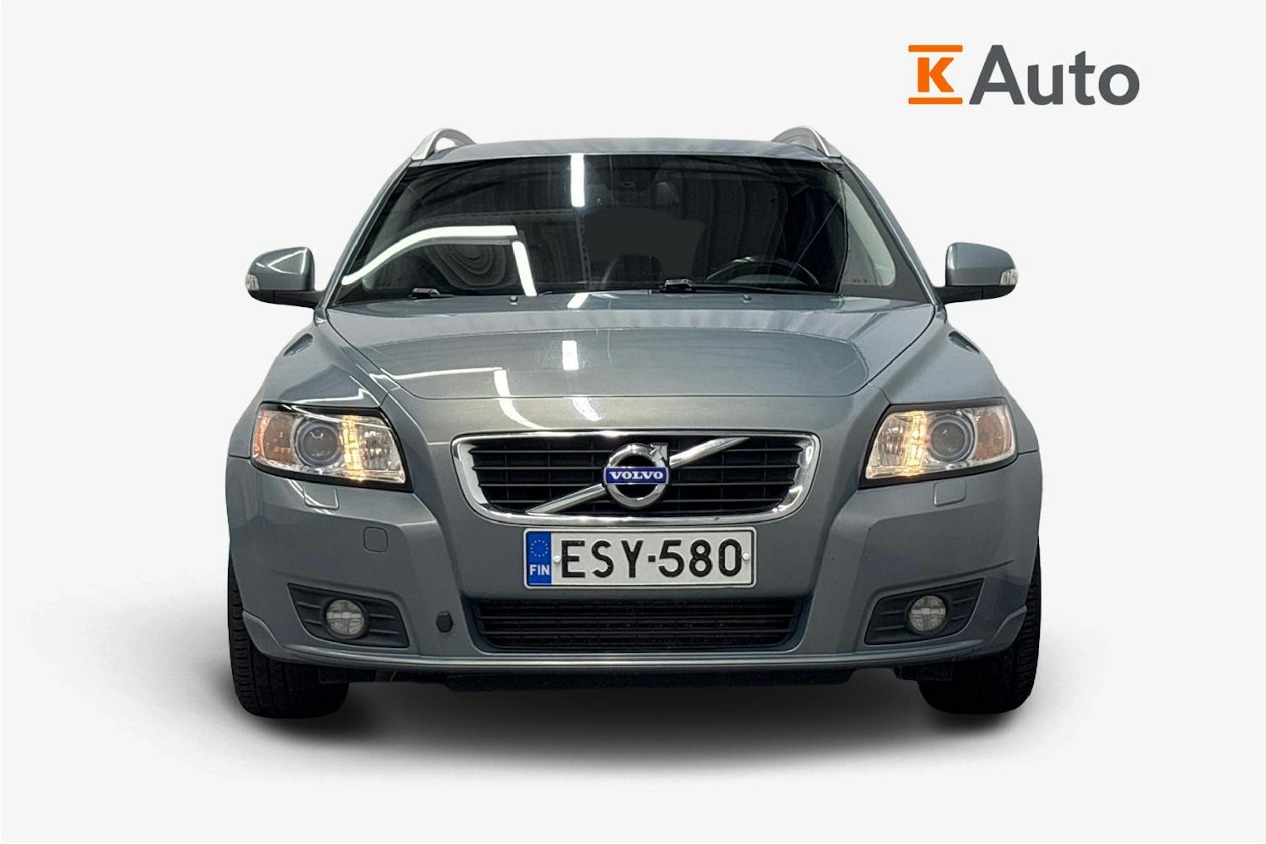 sininen Volvo V50 2011 kuva 4.