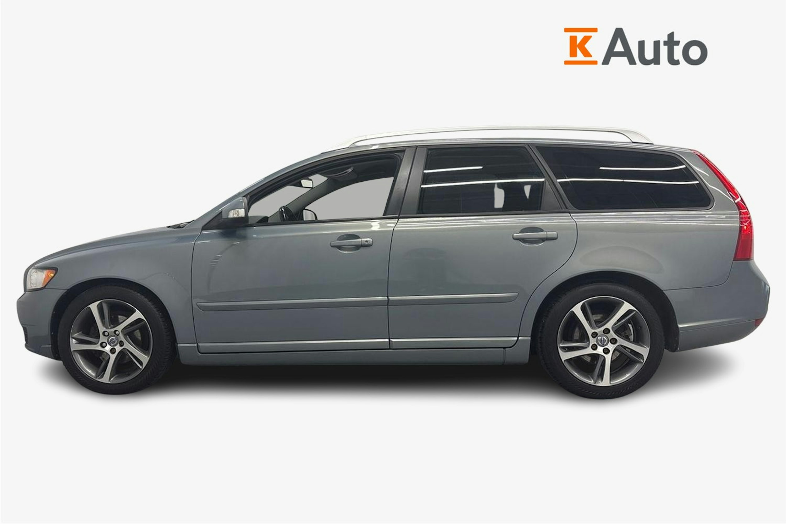 sininen Volvo V50 2011 kuva 5.