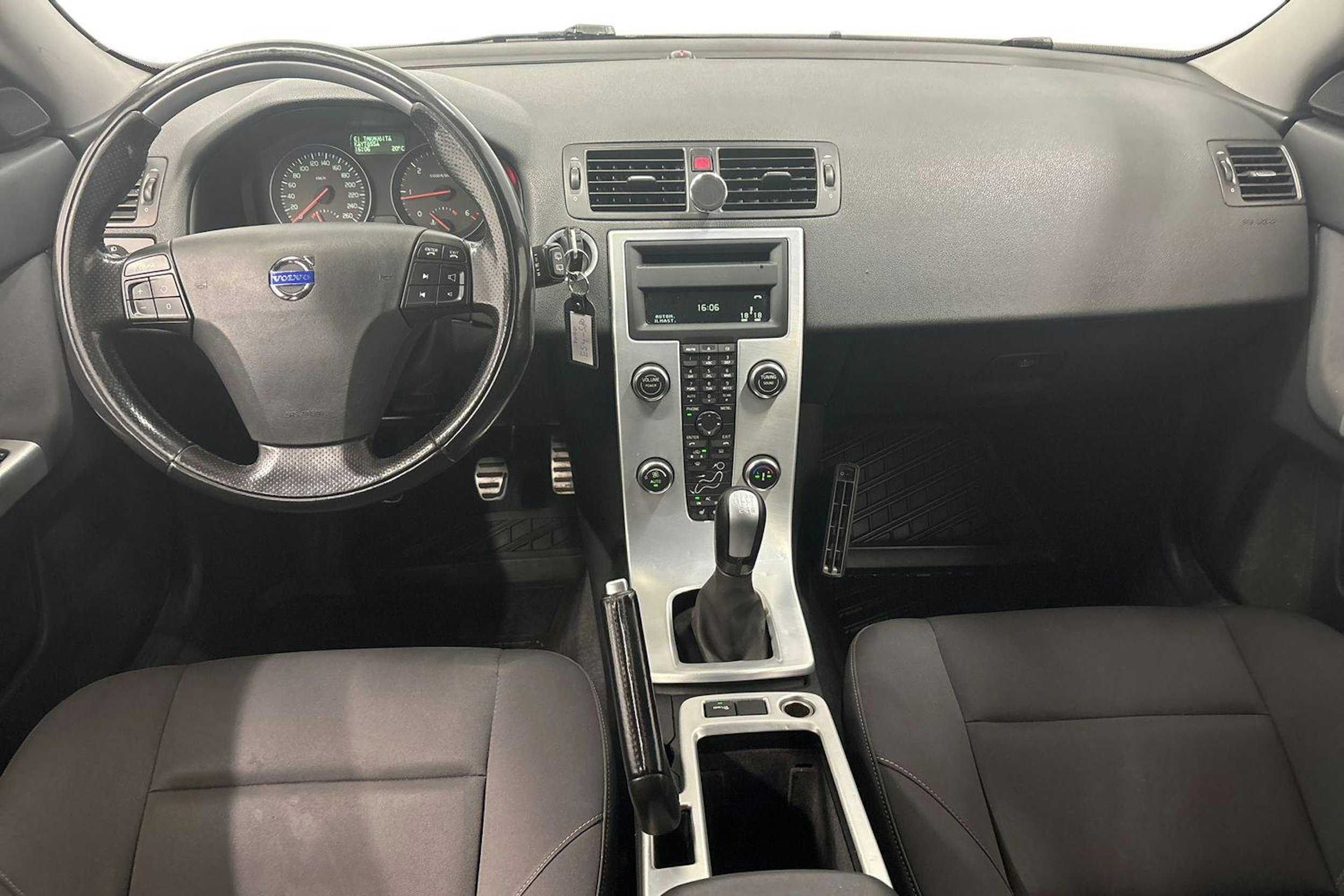 sininen Volvo V50 2011 kuva 7.