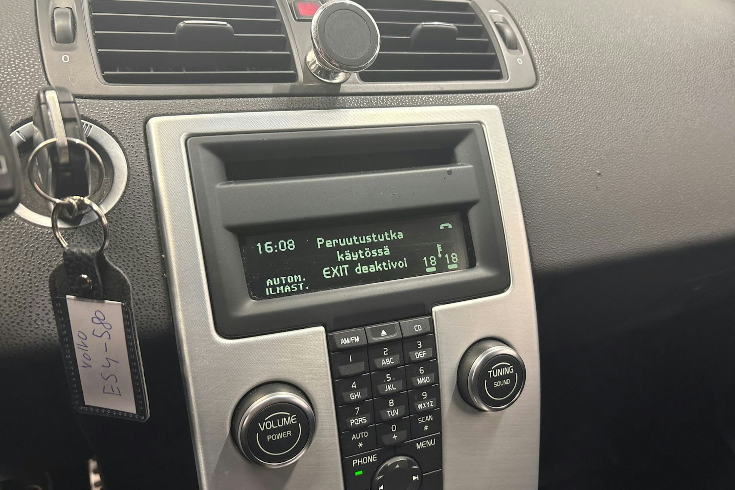 sininen Volvo V50 2011 kuva 16.