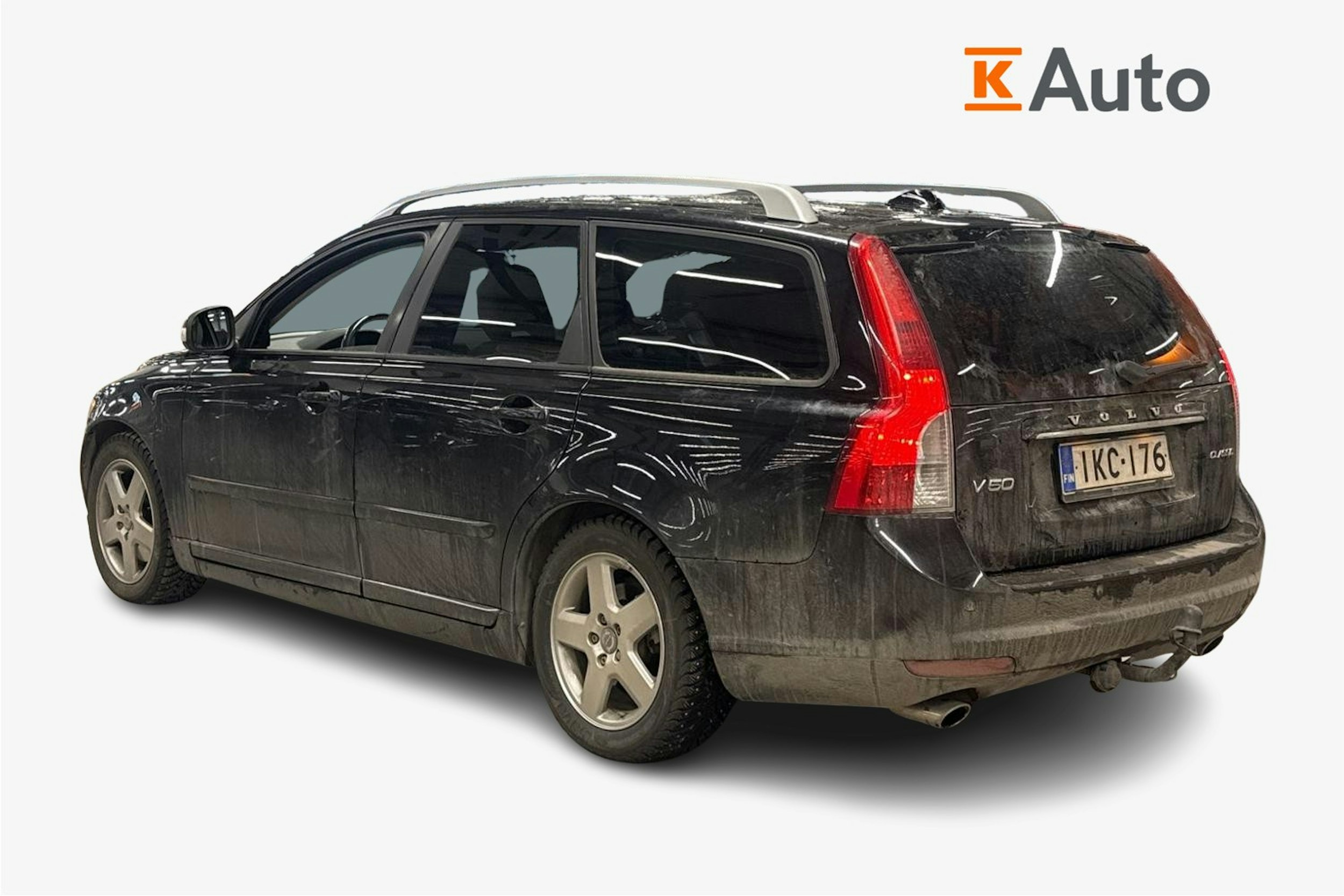 musta Volvo V50 2011 kuva 2.