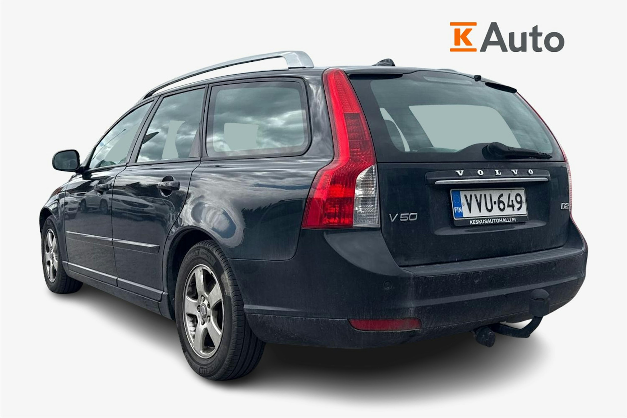 musta Volvo V50 2011 kuva 2.