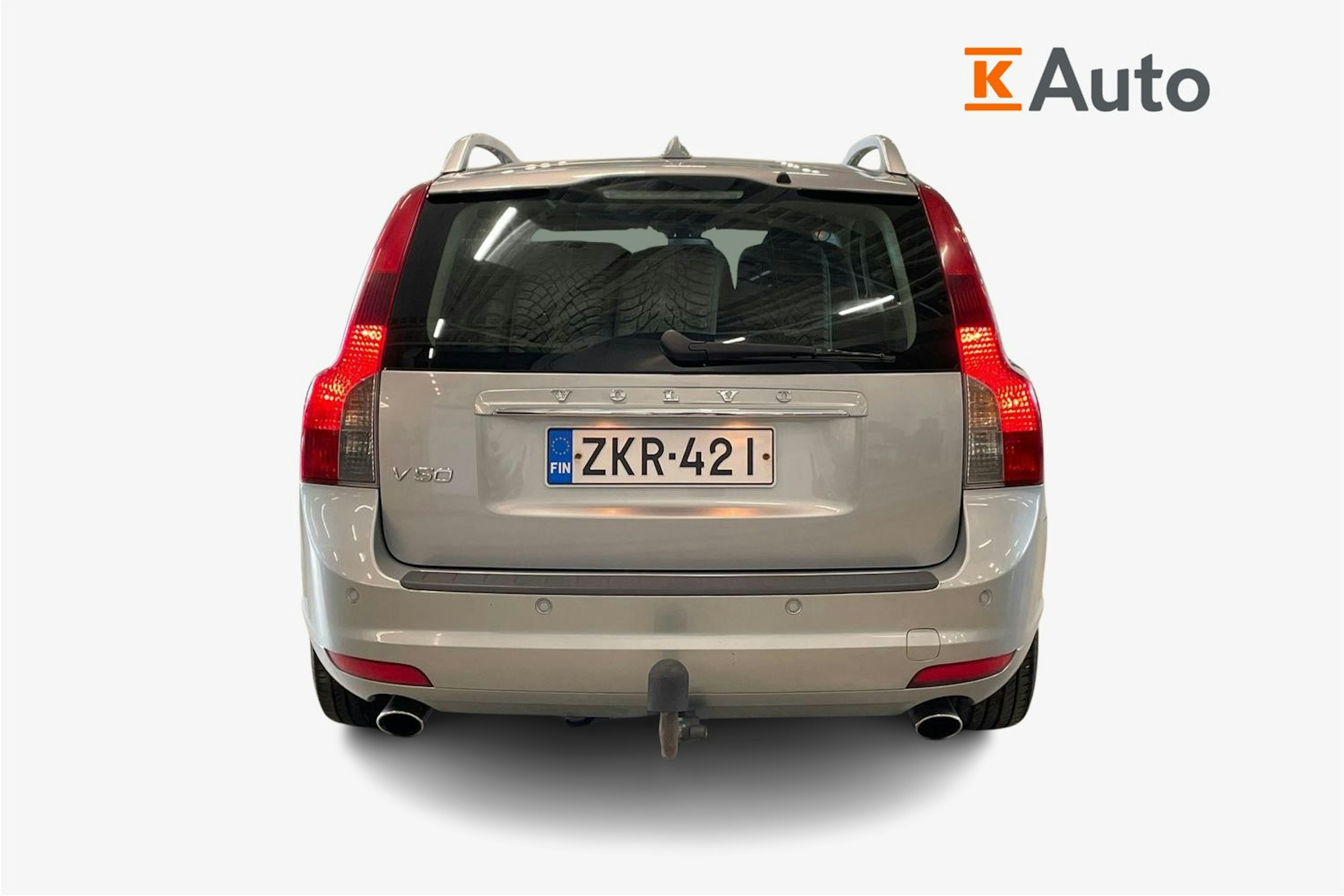 harmaa Volvo V50 2011 kuva 3.