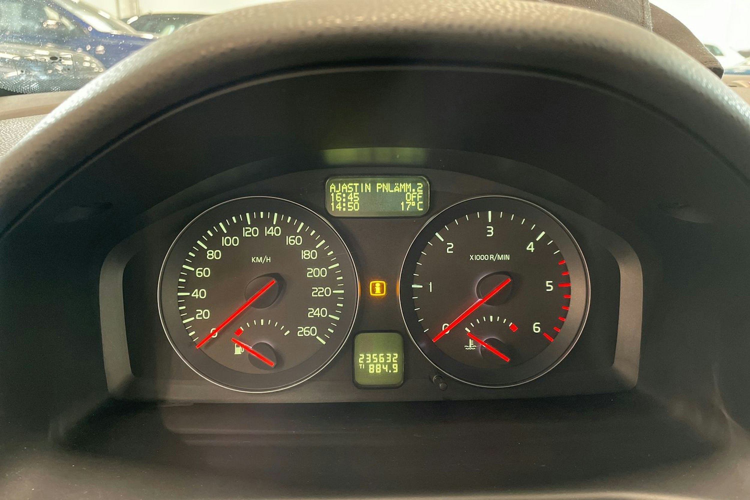 harmaa Volvo V50 2011 kuva 16.