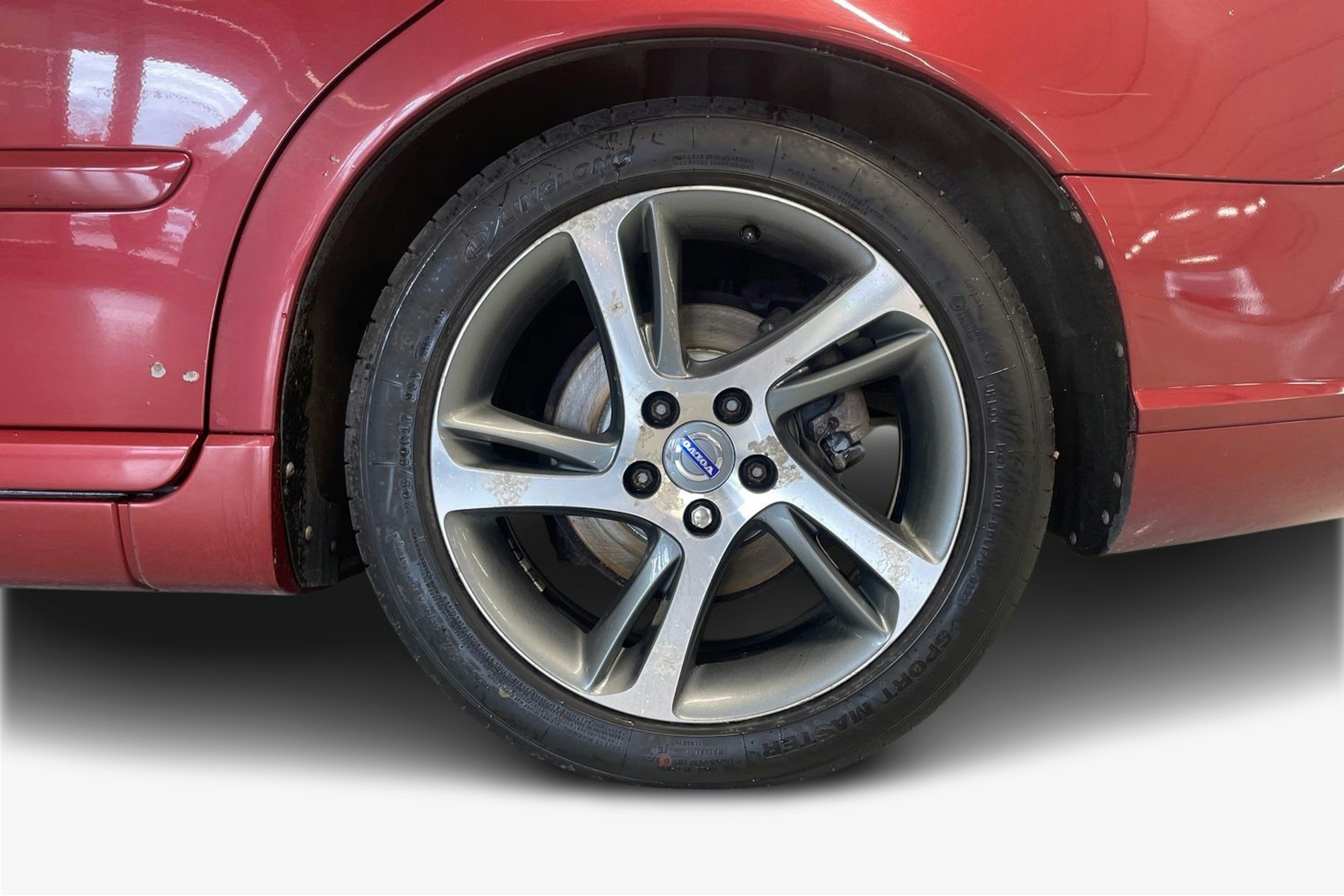 punainen Volvo V50 2012 kuva 11.