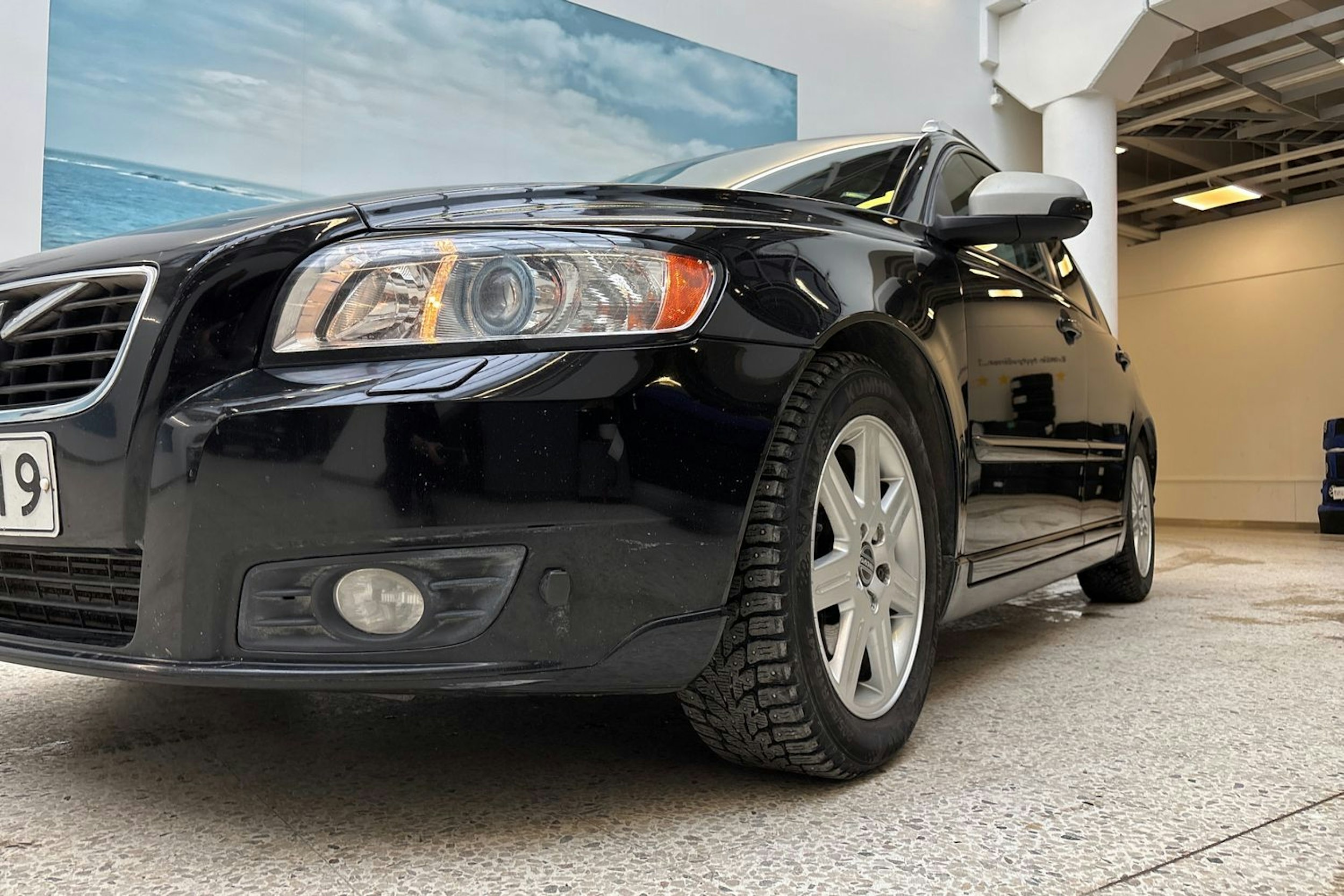 musta Volvo V50 2012 kuva 17.