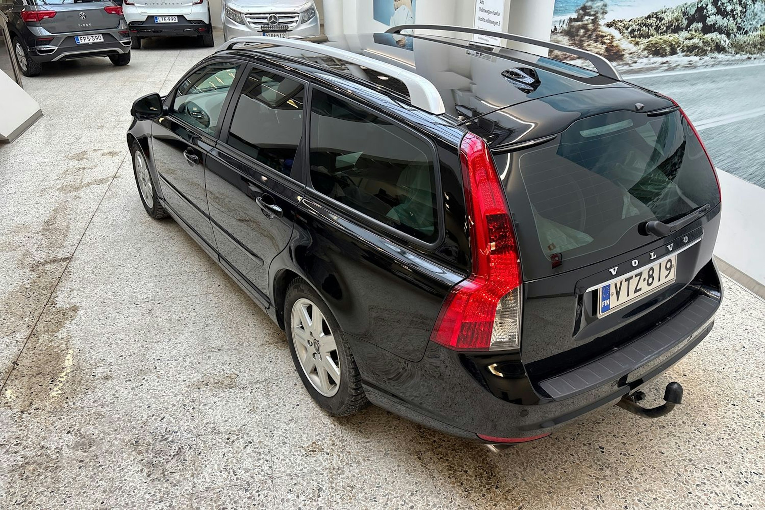 musta Volvo V50 2012 kuva 20.