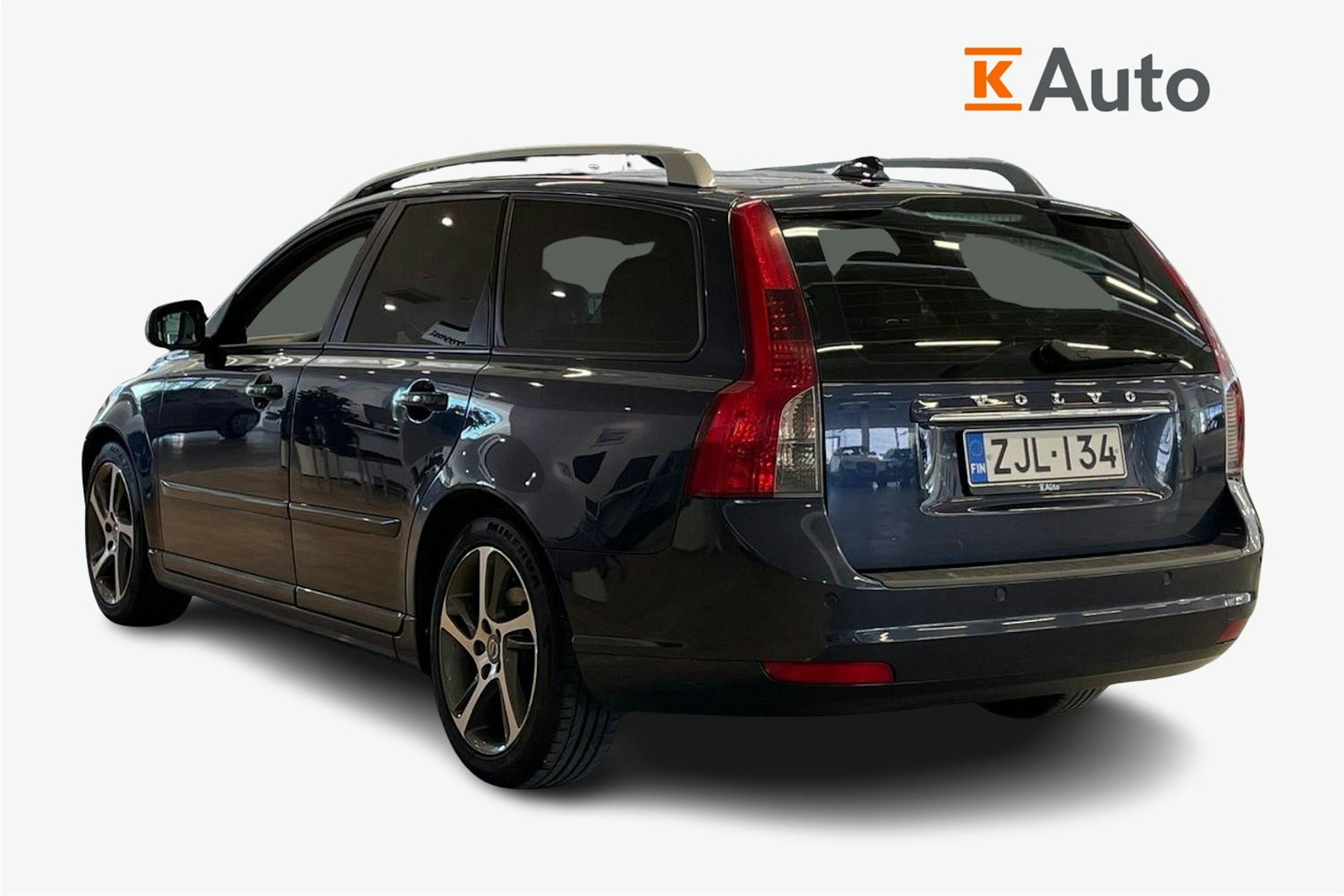 Sininen Volvo V50 2012 kuva 2.