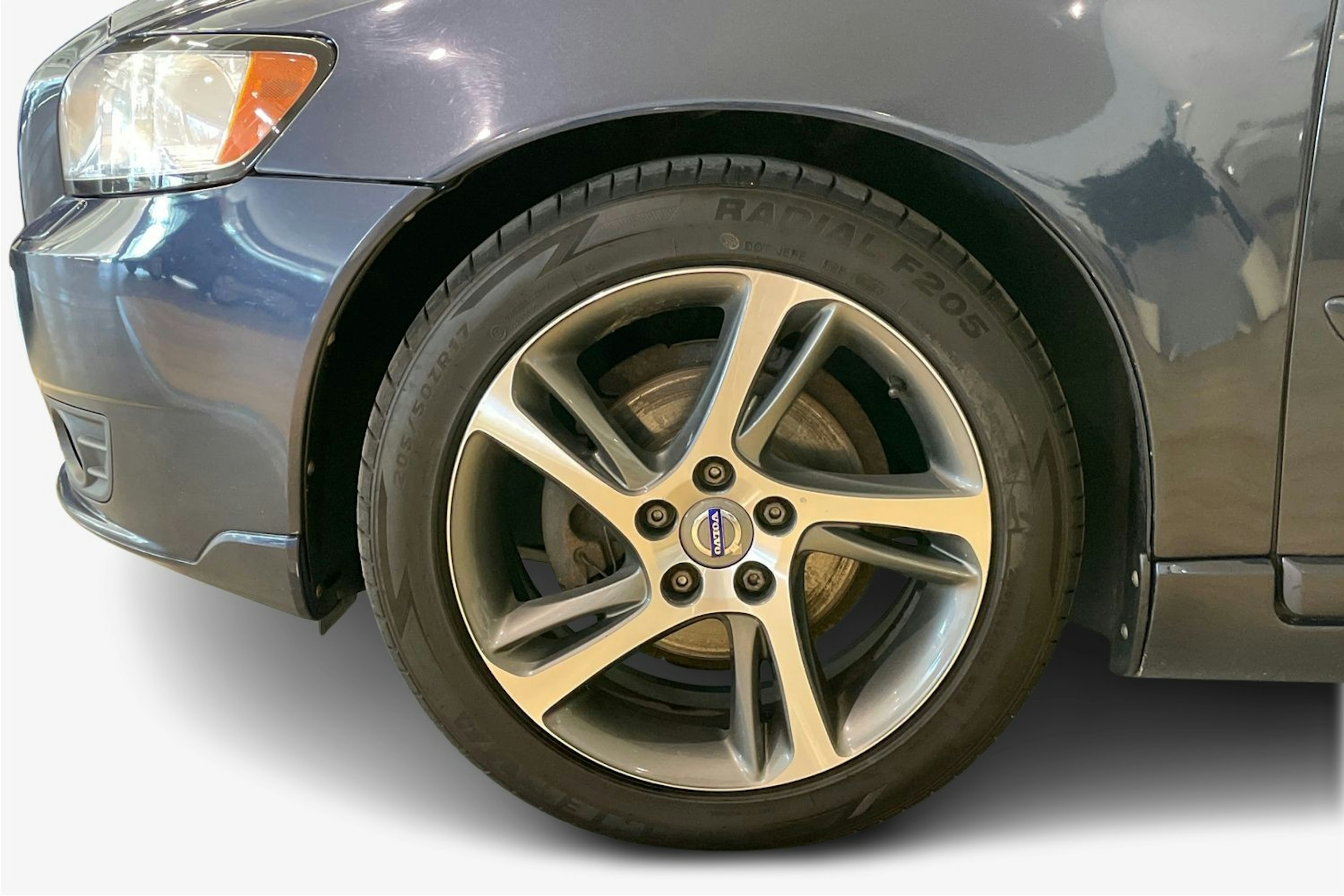 Sininen Volvo V50 2012 kuva 11.