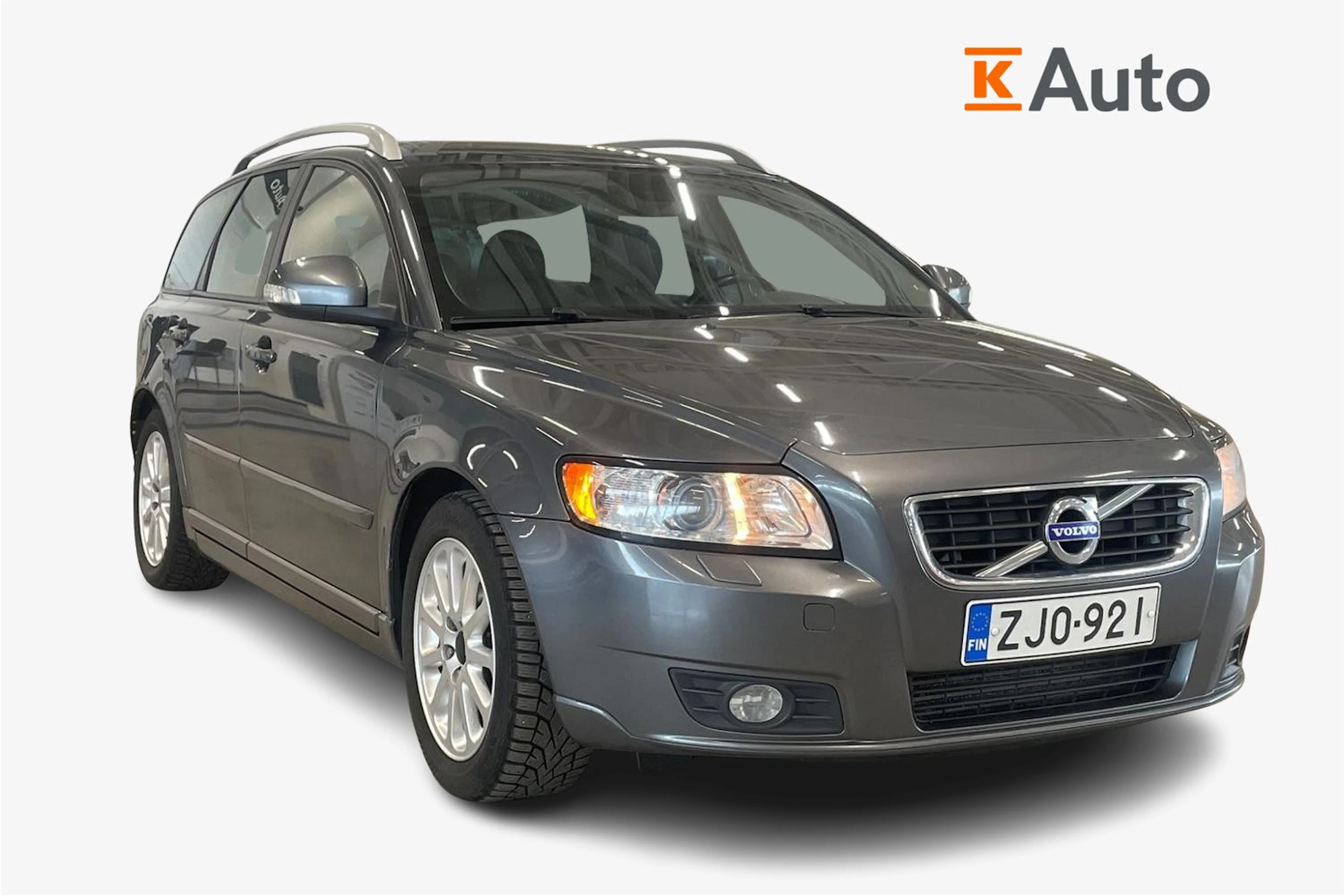 harmaa Volvo V50 2012 kuva 1.