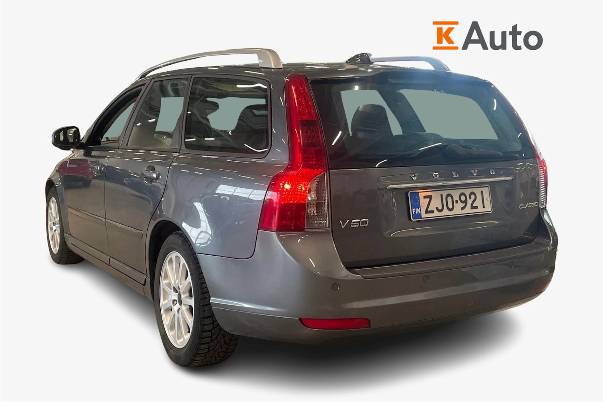 harmaa Volvo V50 2012 kuva 3.