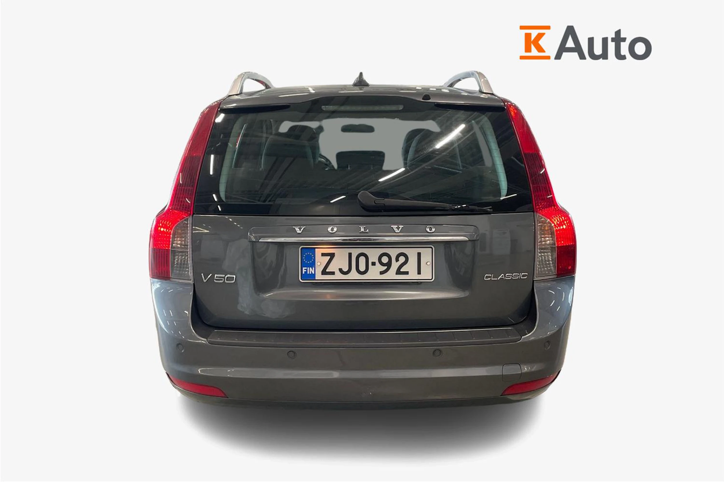 harmaa Volvo V50 2012 kuva 4.