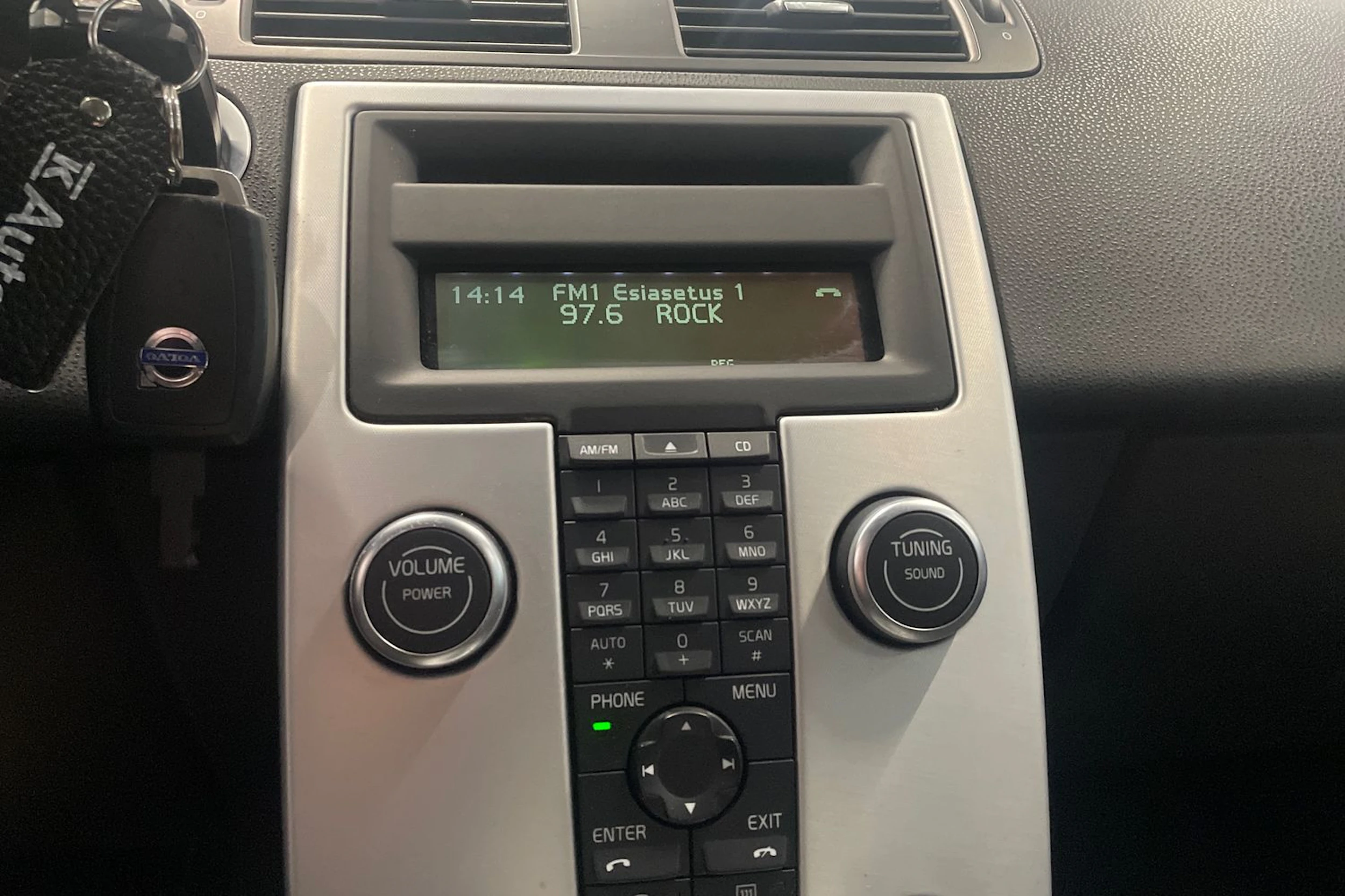 harmaa Volvo V50 2012 kuva 20.