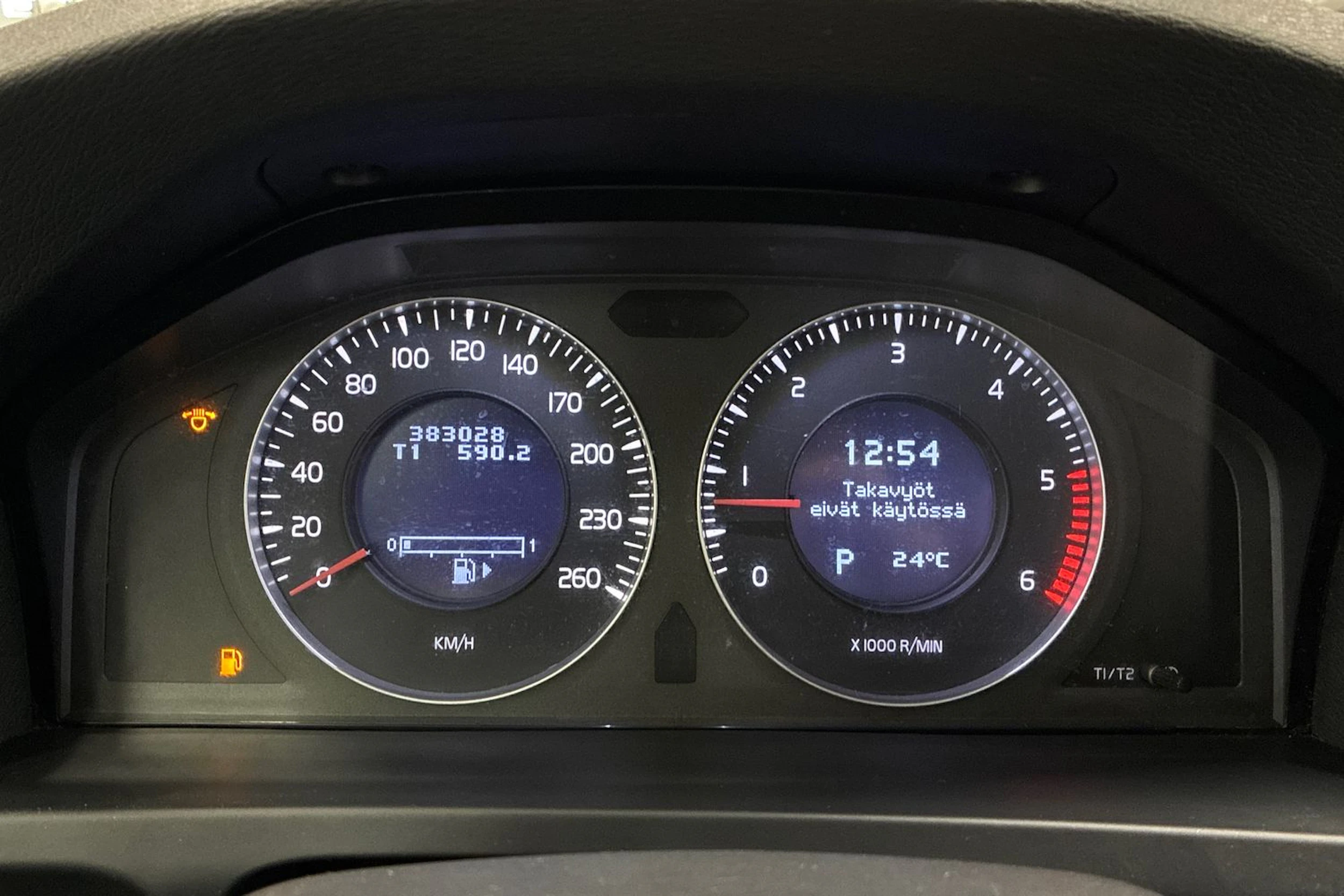 musta Volvo V60 2010 kuva 12.