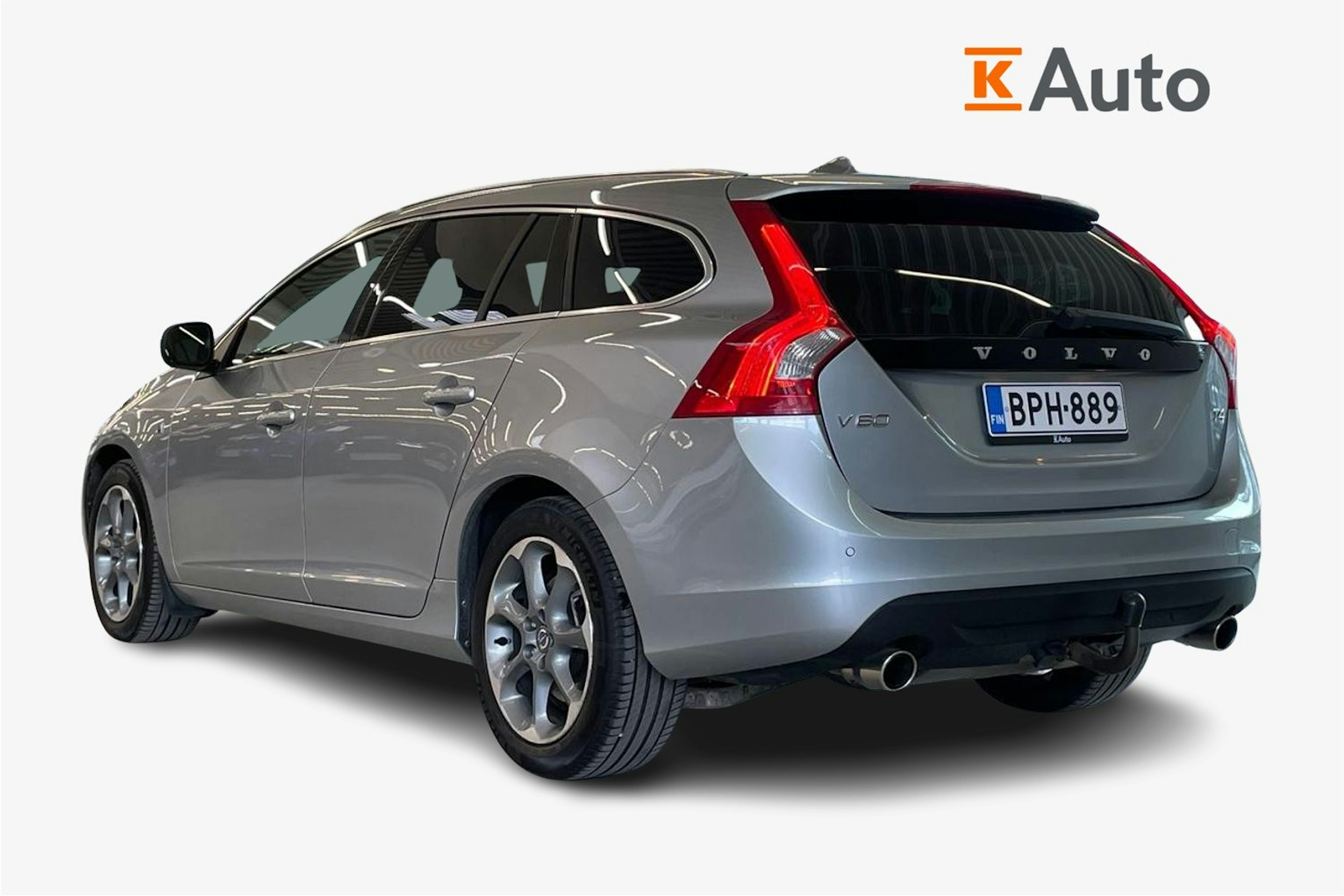 harmaa Volvo V60 2011 kuva 2.