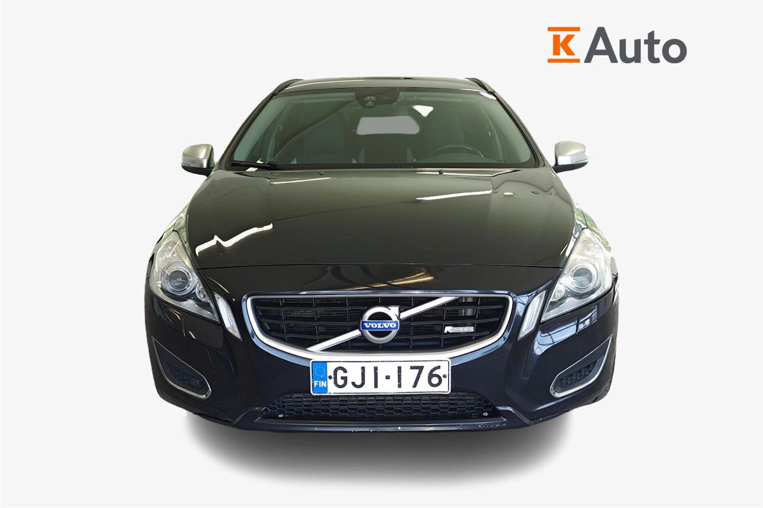 musta Volvo V60 2011 kuva 4.