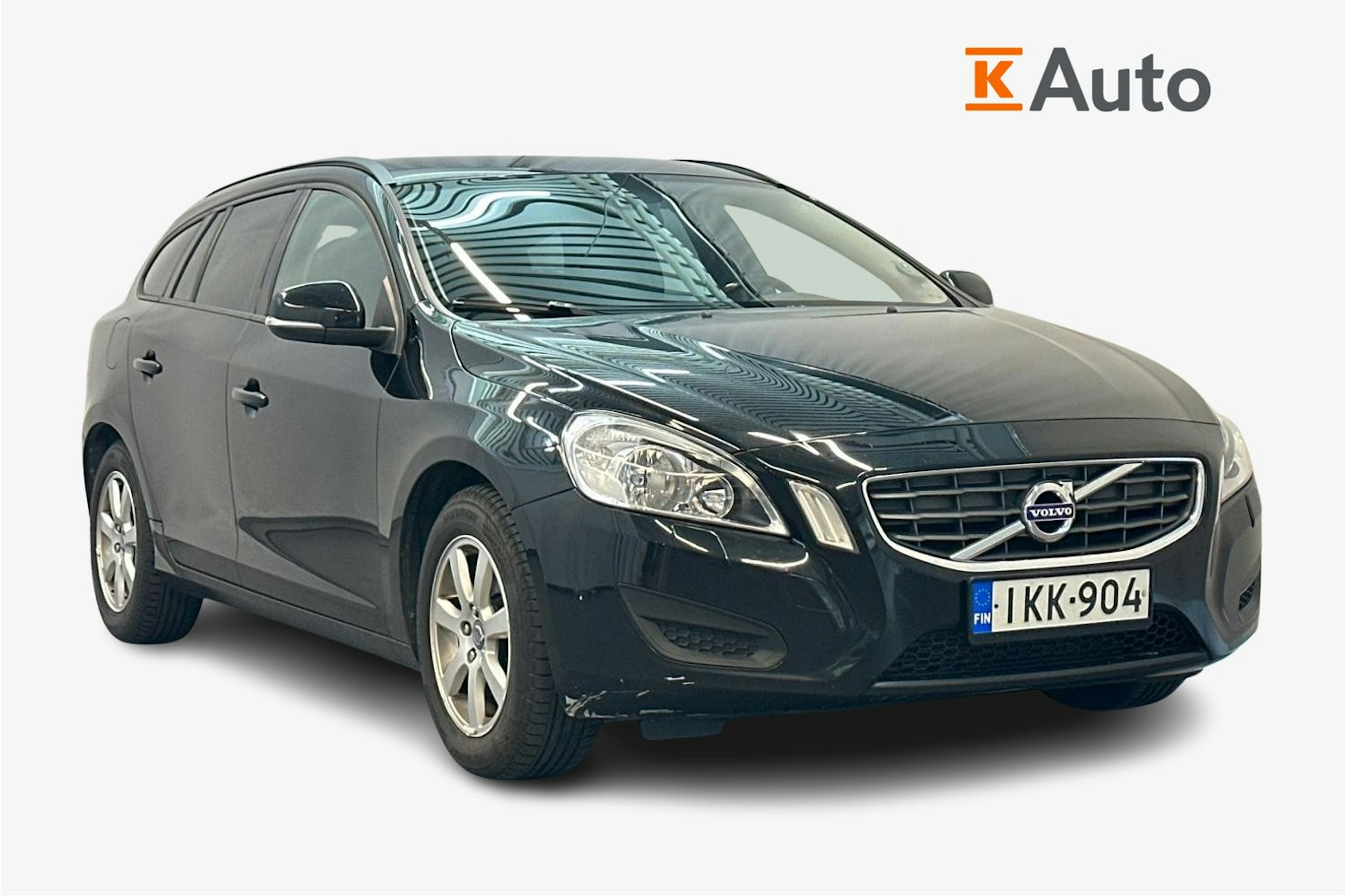 musta Volvo V60 2011 kuva 1.