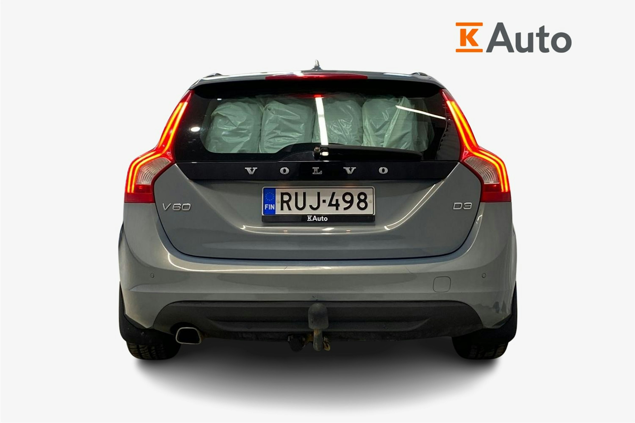 harmaa Volvo V60 2011 kuva 3.