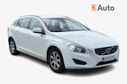 valkoinen Volvo V60 2011 kuva 1.