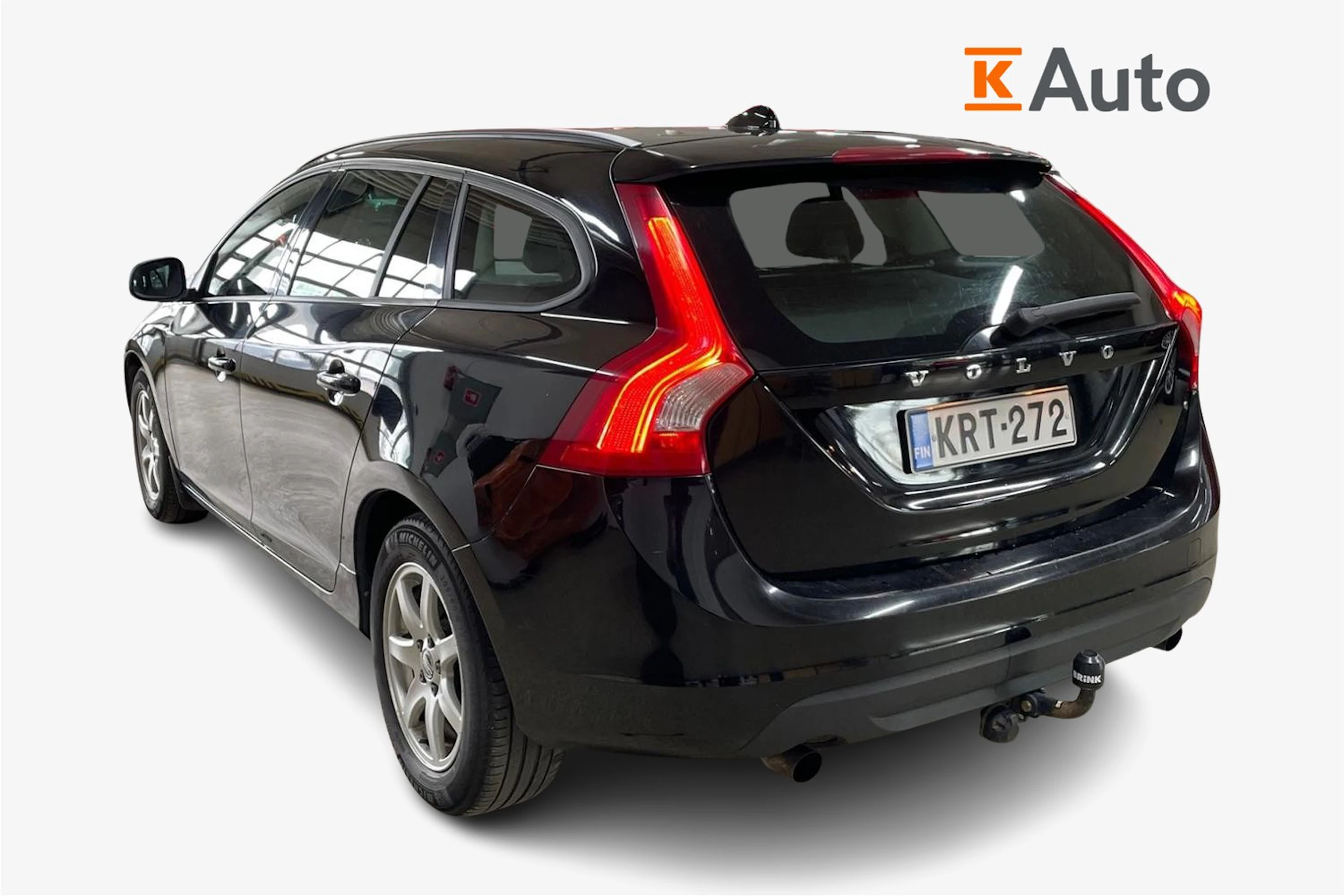 musta Volvo V60 2012 kuva 3.