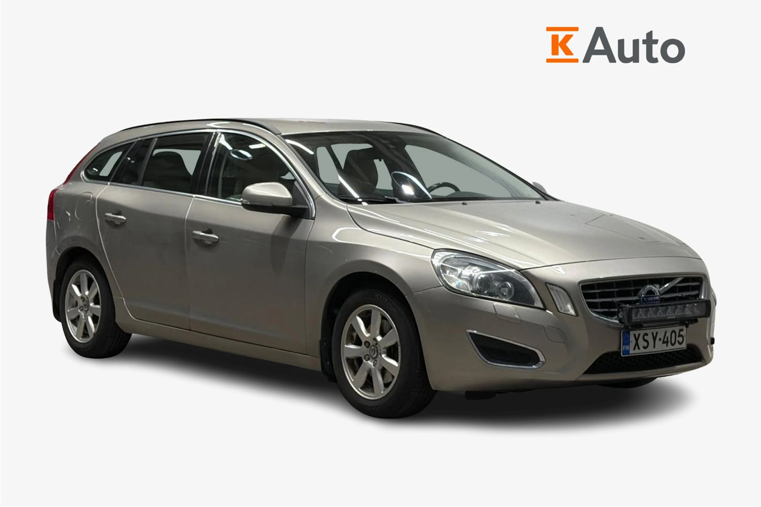ruskea (beige) Volvo V60 2012 kuva 1.
