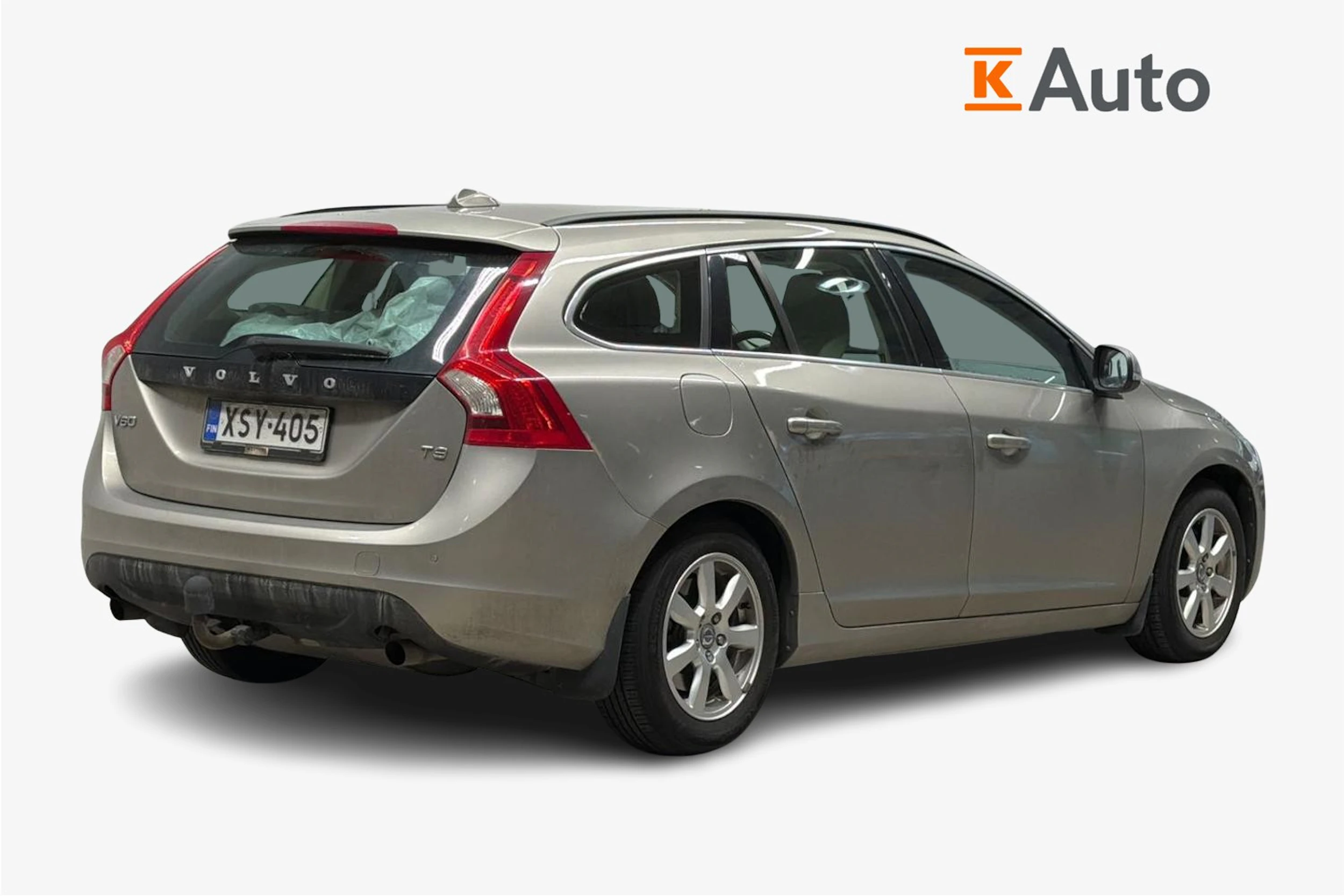 ruskea (beige) Volvo V60 2012 kuva 2.