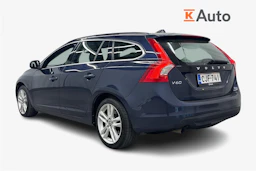 sininen Volvo V60 2013 kuva 3.