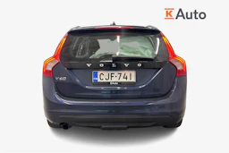 sininen Volvo V60 2013 kuva 4.