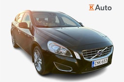 musta Volvo V60 2013 kuva 1.