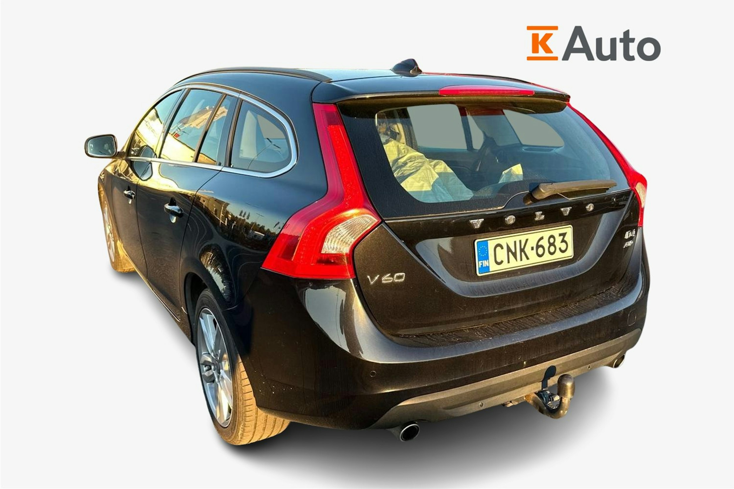 musta Volvo V60 2013 kuva 2.