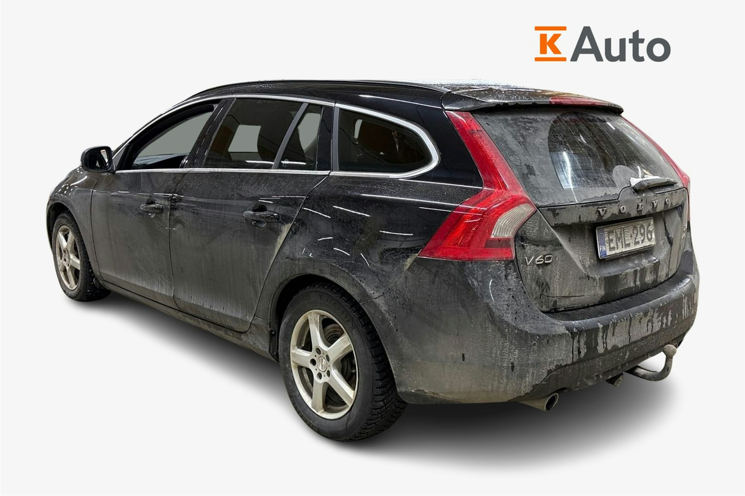 musta Volvo V60 2013 kuva 2.