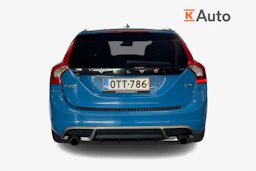 Sininen Volvo V60 2013 kuva 3.