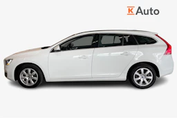valkoinen Volvo V60 2013 kuva 5.