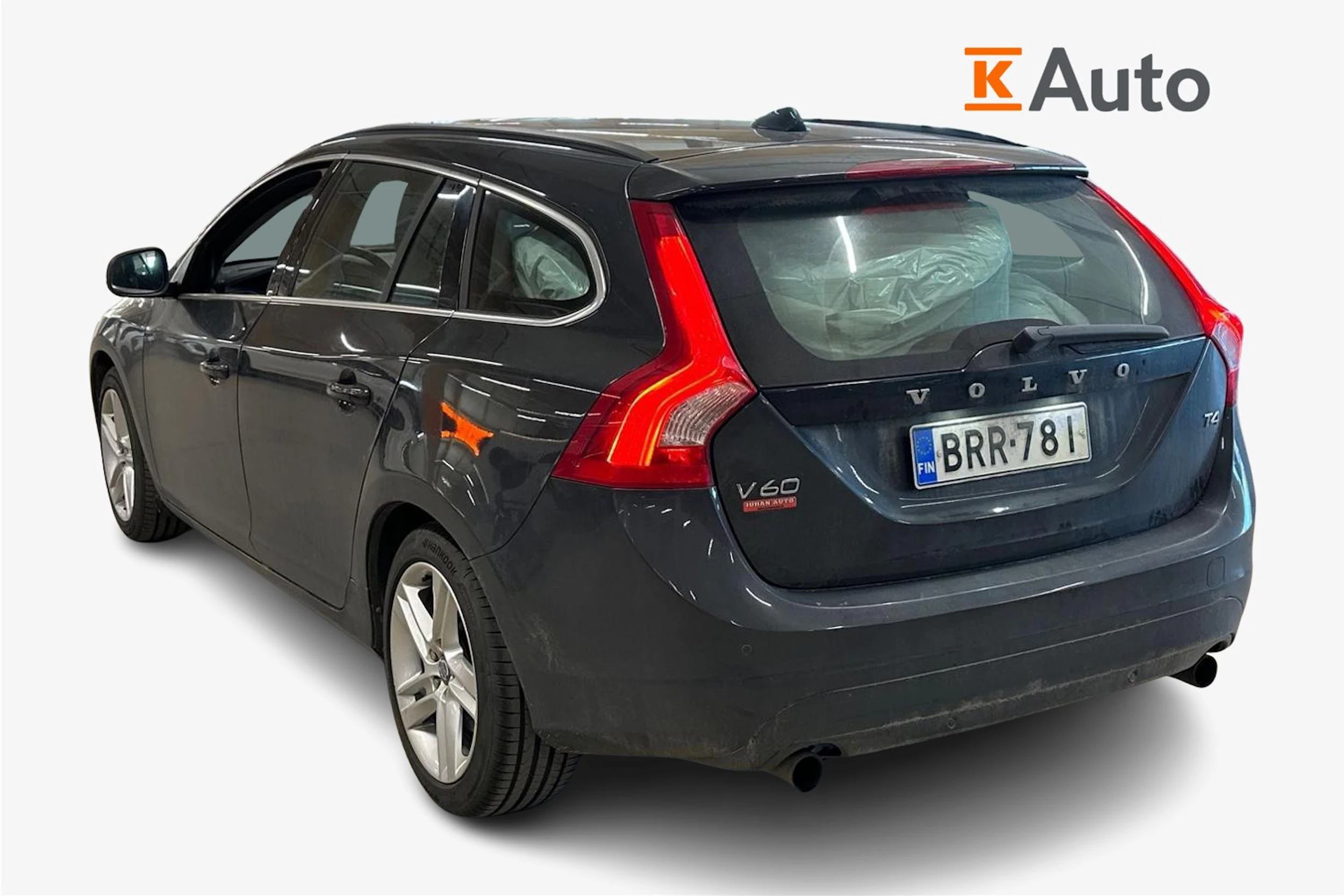 harmaa Volvo V60 2014 kuva 2.