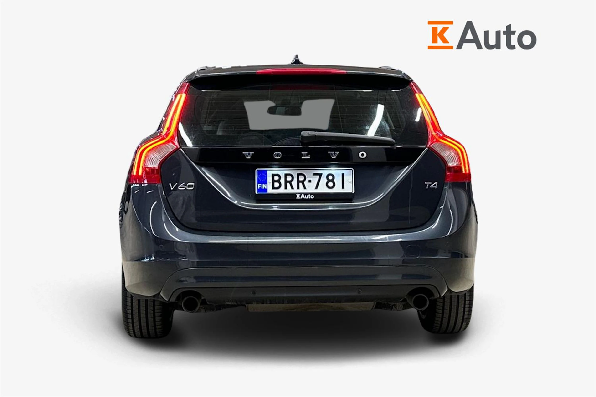 harmaa Volvo V60 2014 kuva 4.