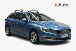 sininen Volvo V60 2014 kuva 1.