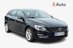 musta Volvo V60 2014 kuva 1.