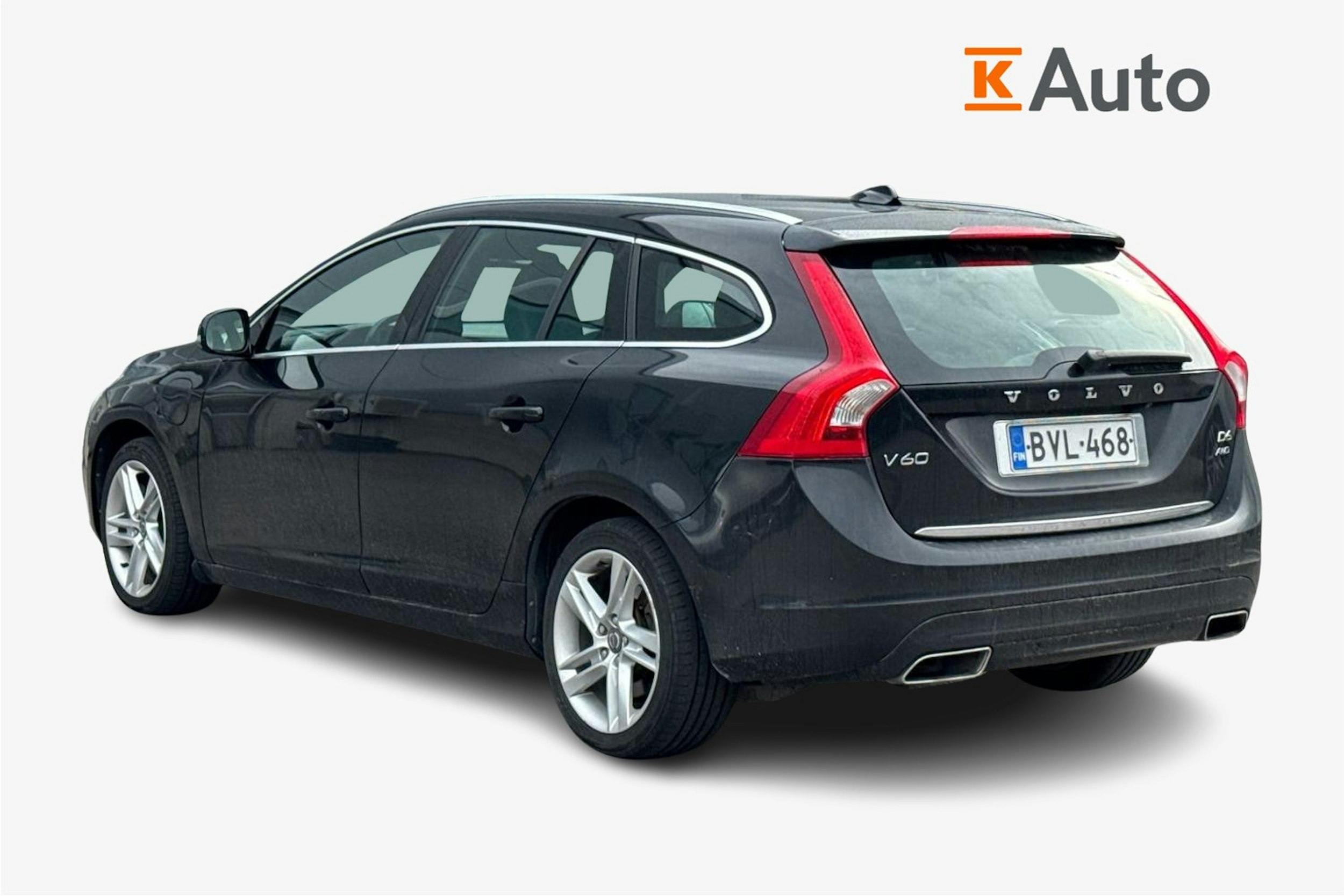 musta Volvo V60 2014 kuva 2.