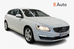 valkoinen Volvo V60 2014 kuva 1.