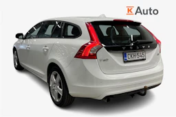 valkoinen Volvo V60 2014 kuva 2.