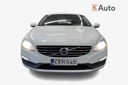 valkoinen Volvo V60 2014 kuva 4.
