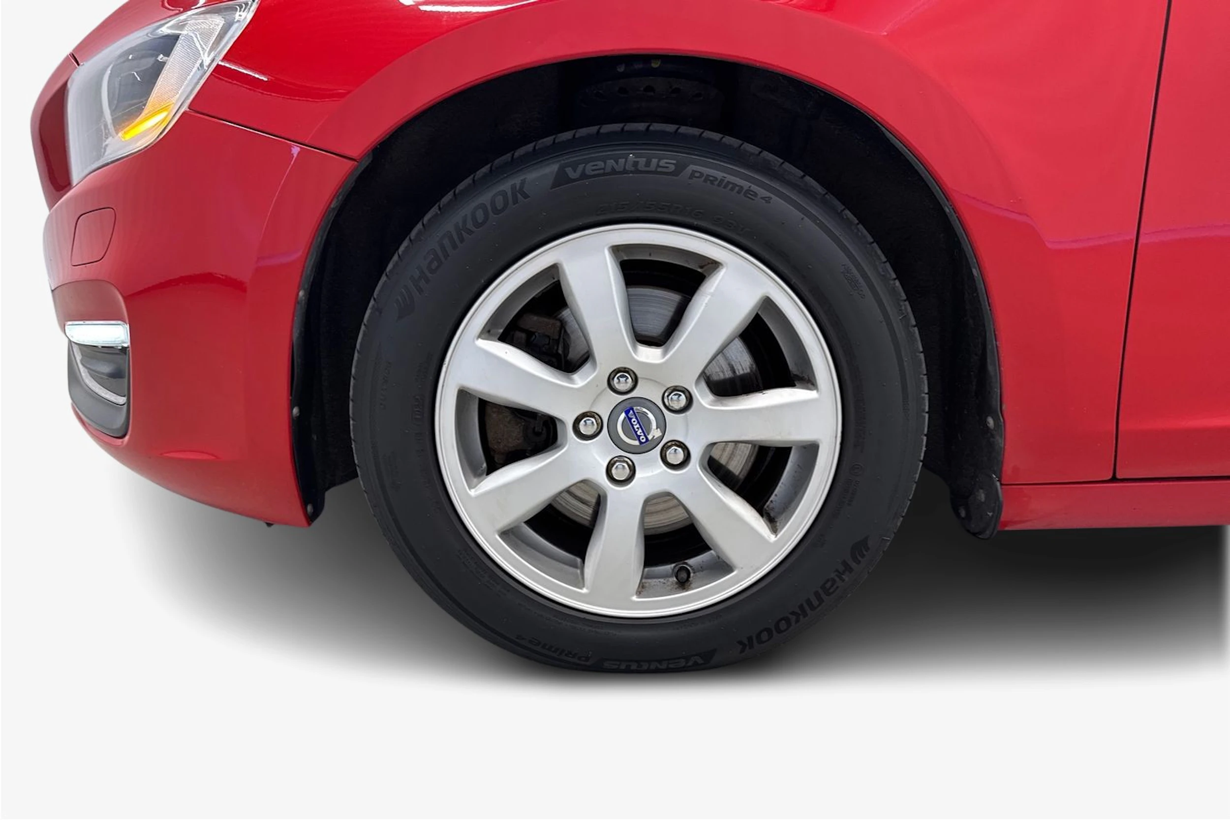 punainen Volvo V60 2014 kuva 9.