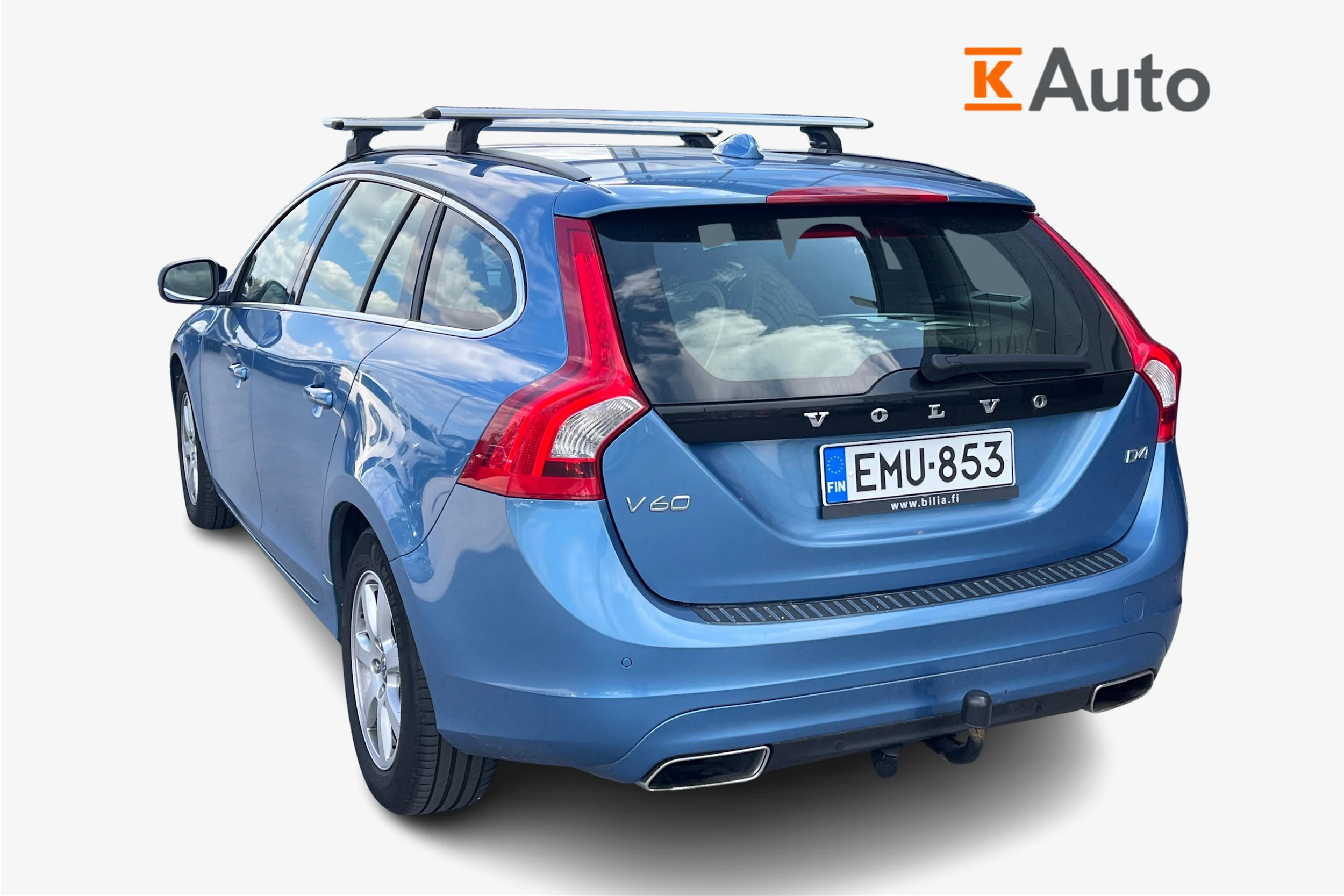 sininen Volvo V60 2014 kuva 2.