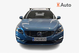 sininen Volvo V60 2014 kuva 4.