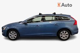 sininen Volvo V60 2014 kuva 5.