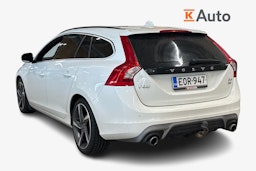 valkoinen Volvo V60 2014 kuva 2.