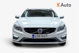 valkoinen Volvo V60 2014 kuva 4.