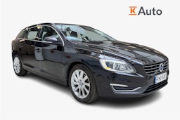 Musta Volvo V60 2015 kuva 1.